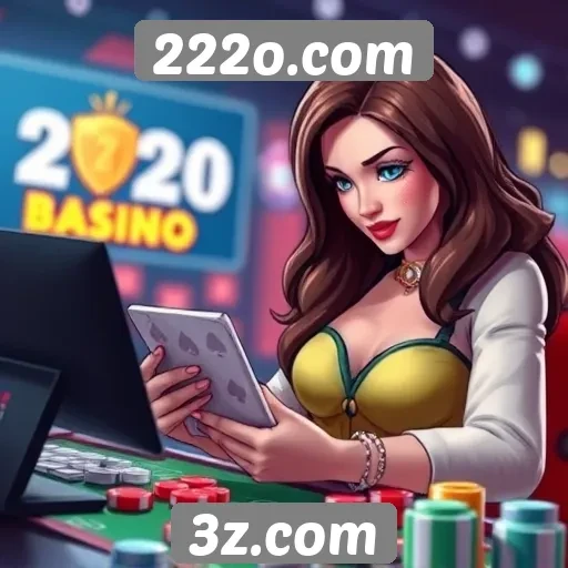 Promessas de segurança em jogos online no 222o.com